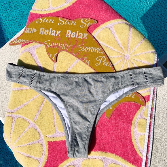 Rhythm. Other - Rhythm Swim Gray My Cheeky Hipster Bikini Bottom L